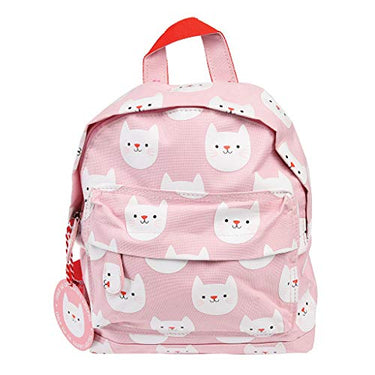 Kinder Mini Rucksack - Design wählbar, Cookie Die Katze (Pink) - 28453 im Sale